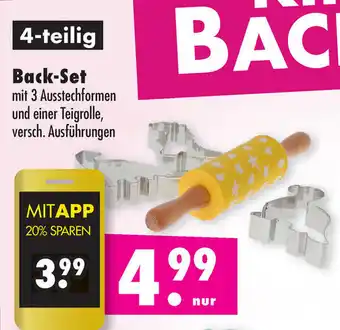 Mäc Geiz Back-Set 4-teilig Angebot