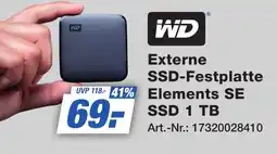 Expert Technomarkt WD Externe SSD-Festplatte Angebot