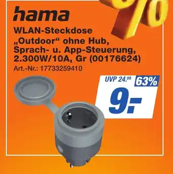 Expert Technomarkt hama WLAN-Steckdose ,,Outdoor" ohne Hub Angebot