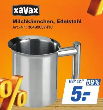 Expert Technomarkt xavax Milchkännchen, Edelstahl Angebot