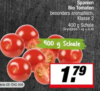 L. STROETMANN GROSSMARKT Spanien Bio Tomaten Angebot