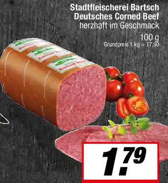 L. STROETMANN GROSSMARKT Stadtfleischerei Bartsch Deutsches Corned Beef Angebot