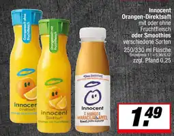 L. STROETMANN GROSSMARKT Innocent Orangen-Direktsaft oder Smoothies Angebot