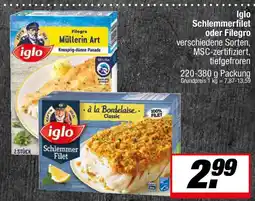 L. STROETMANN GROSSMARKT Iglo Schlemmerfilet oder Filegro Angebot