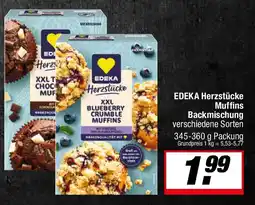 L. STROETMANN GROSSMARKT EDEKA Herzstücke Muffins Backmischung Angebot