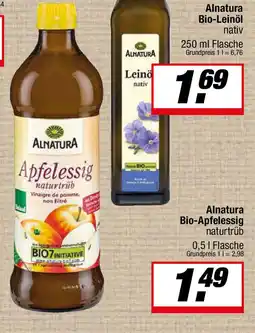 L. STROETMANN GROSSMARKT Alnatura Bio-Apfelessig Angebot