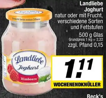 L. STROETMANN GROSSMARKT Landliebe Joghurt Angebot