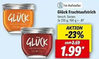 Lidl Glück fruchtaufstrich Angebot