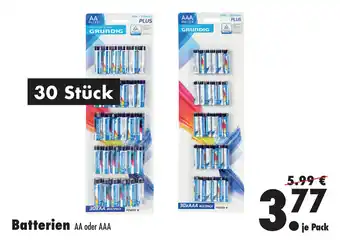 Mäc Geiz Batterien AA o. AAA Angebot