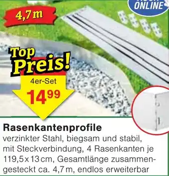 Jawoll Rasenkantenprofile Angebot