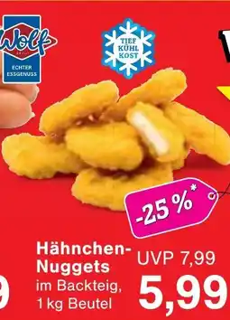 Jawoll Wolf Hähnchen- Nuggets Angebot