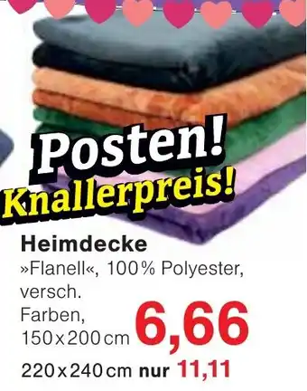 Jawoll Heimdecke Angebot