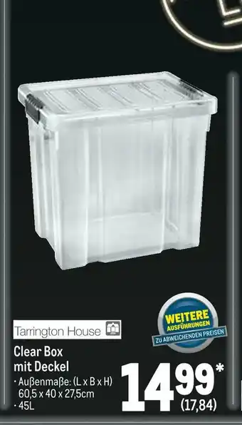 METRO Clear box mit deckel Angebot