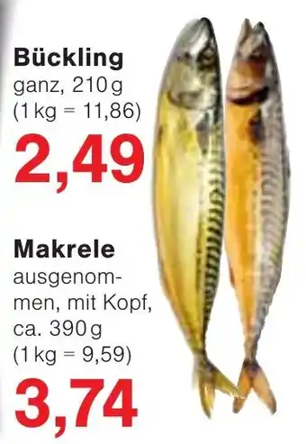 Jawoll Bückling Angebot