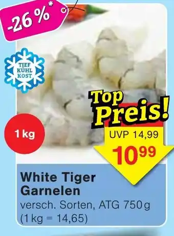 Jawoll White Tiger Garnelen Angebot