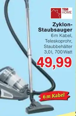 Jawoll TIM HOME Zyklon- Staubsauger Angebot