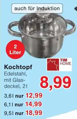 Jawoll Kochtopf Edelstahl TIM HOME Angebot