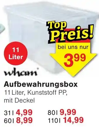 Jawoll wham Aufbewahrungsbox Angebot