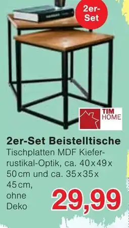 Jawoll 2er-Set Beistelltische TIM HOME Angebot