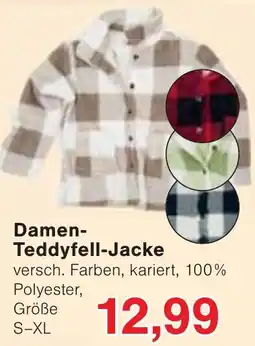 Jawoll Damen- Teddyfell-Jacke Angebot