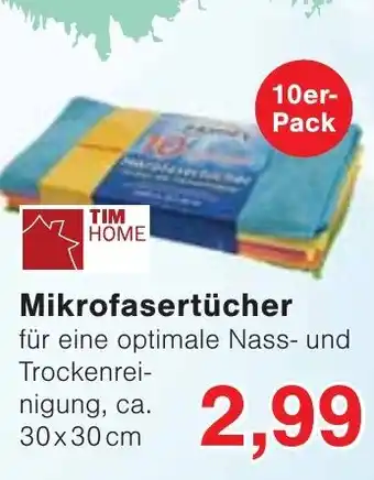 Jawoll TIM HOME Mikrofasertücher Angebot