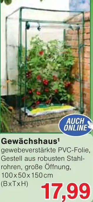 Jawoll Gewächshaus Angebot