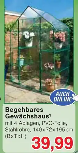 Jawoll Begehbares Gewächshaus¹ Angebot