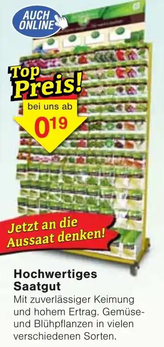 Jawoll Hochwertiges Saatgut Angebot