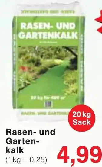 Jawoll Rasen- und Garten- kalk Angebot