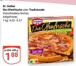 Globus Dr. Oetker Die Ofenfrische oder Tradizionale Angebot