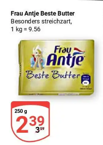 Globus Frau Antje Beste Butter Angebot