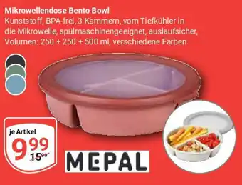 Globus MEPAL Mikrowellendose Bento Bowl Angebot