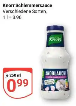 Globus Knorr Schlemmersauce Angebot