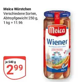 Globus Meica Würstchen Angebot