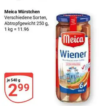 Globus Meica Würstchen Angebot