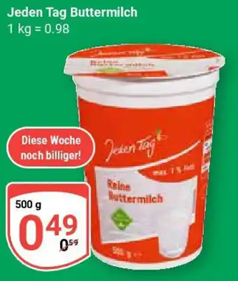 Globus Jeden Tag Buttermilch Angebot