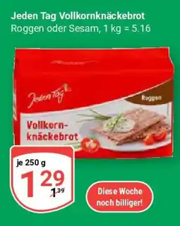 Globus Jeden Tag Vollkornknäckebrot Angebot