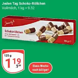 Globus Jeden Tag Schoko-Röllchen Angebot