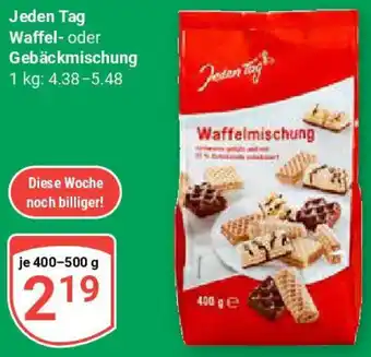 Globus Jeden Tag Waffel- oder Gebäckmischung Angebot