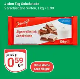 Globus Jeden Tag Schokolade Angebot