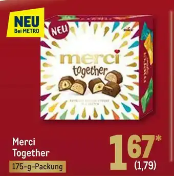 METRO Merci pralinen Angebot