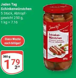 Globus Jeden Tag Schinkenwürstchen Angebot