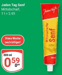 Globus Jeden Tag Senf Angebot