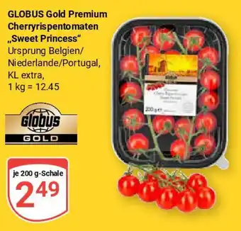 Globus GLOBUS Gold Premium Cherryris pentomaten ,,Sweet Princess Angebot