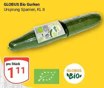 Globus GLOBUS Bio Gurken Angebot