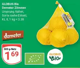 Globus GLOBUS Bio Demeter Zitronen Angebot