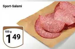 Globus Sport-Salami Angebot