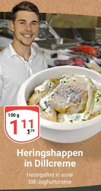 Globus Heringshappen in Dillcreme Angebot