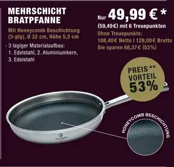 METRO Mehrschicht bratpfanne Angebot