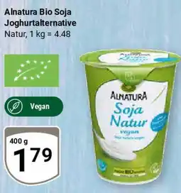 Globus Alnatura Bio Soja Joghurtalternative Angebot